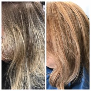 warmth added to one of cara's clients!