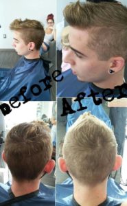 Men's cutting class with Tony