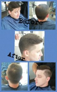Men's cutting class with Tony